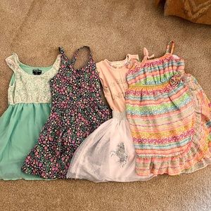 Girls dress lot of 4. Sizes 4-5